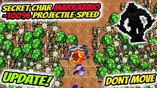 Secret Char Marrabbio NEVER MOVE ONCE Challenge With -100% Projectile Speed in Vampire Survivors
