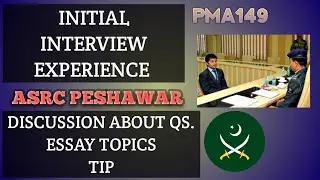 asrc peshawer interview experience pma149
