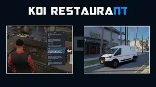 [QB, ESX] FIVEM KOI JOB SCRIPT | PREVIEW | TEBEX! | NoPixel Inspired