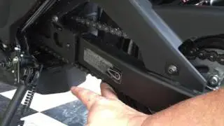 Kawasaki Z125 Pro - Tighten your chain and keep it maintained!