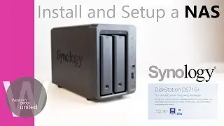 Install and set up a NAS: Synology DS716+