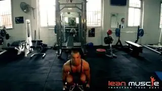 Dumbell floor to ceiling