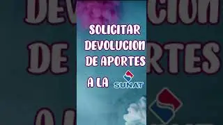 SOLICITAR DEVOLUCION DE APORTACIONES EN EXCESO A LA SUNAT