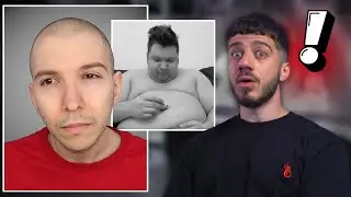 اسمن يوتيوبر نحف اكثر من 100 كيلو!!
