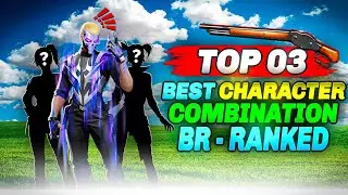 BEST (BR-RANKED) SKILL COMBINATION 🤫 | SECRET CHARACTER COMBINATION 2024