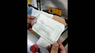 Pharmaceutical film boxes sealing machine semi automatic 