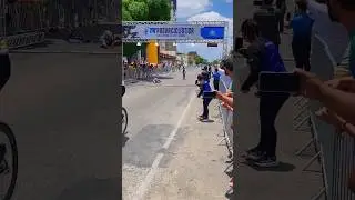 Queda feia na chegada