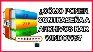 ✅COMO PONER CONTRASEÑA A ARCHIVOS RAR Y ZIP [WINDOWS]