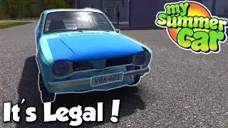 Car Inspection! - My Summer Car #7 - It's Legal!