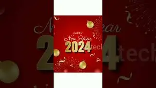 happy new year 2024 #youtube #ajtech