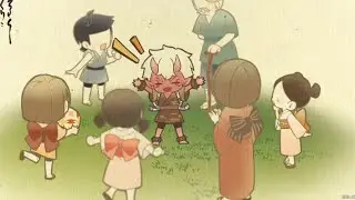 Crimson oni and blue oni animation story _ #genshinimpact
