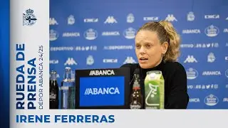 Rueda de Prensa de Irene Ferreras tras la victoria en Copa de la Reina