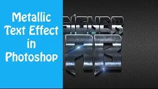 How To Create Metal Text Effect In Photoshop