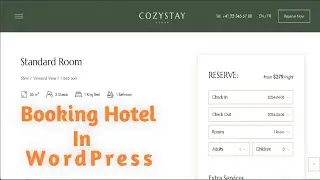 Effortless Booking: Build Your Hotel Site with WordPress