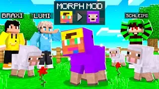 Ich BENUTZE heimlich die MORPH MOD und HACKE in Minecraft Hide and Seek!