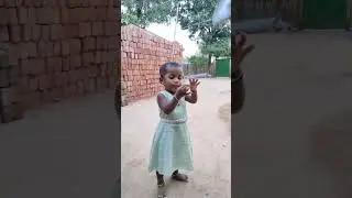 My daughter Parinika playing with Her mama