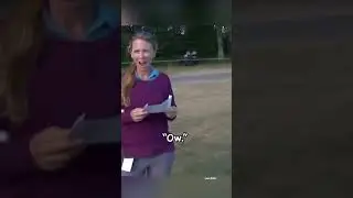 Cute Girl Plays Golf, AND THEN... 👀