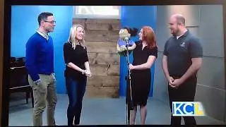NBC KC Live segment for Avenue Q