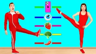 Squid Game im echten Leben spielen | Spiel Challenge #2 von TeenTeam Challenge