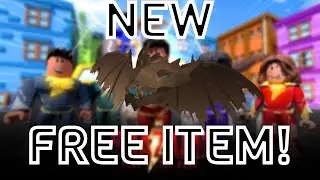 (Free Items) How To Get Root Dragon Head And Wings!! (roblox) Shazam! Fury of the Gods