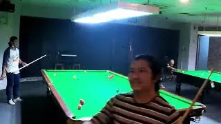 Snooker Zam Vs Apong at Supreme Pudu