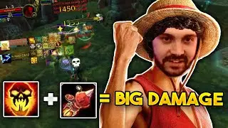Huge Disc Priest damage in Wrath Arena