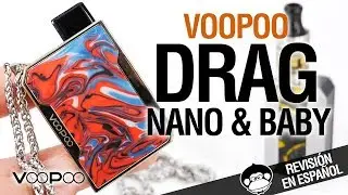 Voopoo DRAG NANO & DRAG BABY / WORLD EXCLUSIVE!! / review