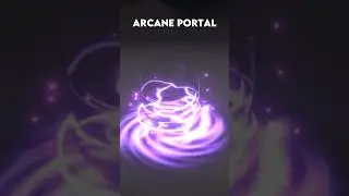 How an Arcane Portal is done in #Unity #gamedev #vfx