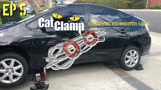Installing CatClamp: Catalytic Converter Anti-Theft Lock