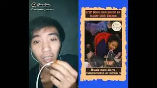 cewek minum peju laki laki