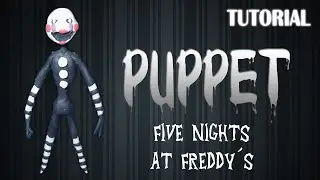 Tutorial Puppet en Plastilina / Five Nights at Freddy´s / How to make a Puppet with Plasticine