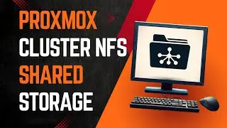 How to configure a Proxmox Cluster with NFS for Shared Storage