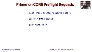 Primer on CORS Preflight Requests|CORS with ASPNET Core