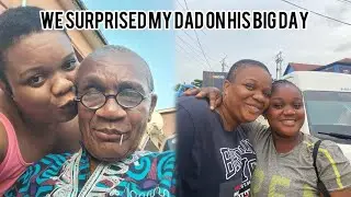 My sister took over my channel to surprise our dad with his dream on his birthday