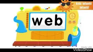 Vowel letter E starfall abc
