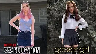 dressing as iconic TV show characters for a week *again*