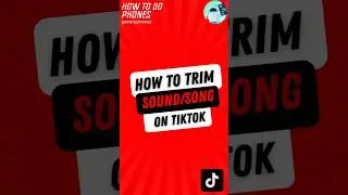 How To Trim Sound/Song On TikTok