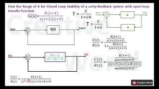 Close Loop Feedback System Stability Check Using Routh Hurwitz Criteria |Control System Engineering