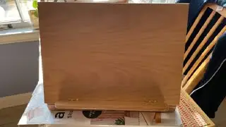 artPOP! Sketchbox Easel, Adjustable, Polished Beechwood Review, Great travel easel, sturdy but still