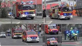 [ Bullhorn ] [ Löschzug] Verschieden Einsatzfahrten Feuerwehr&Rettungsdienst in Dortmund