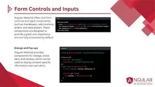 Angular Material UI Components: A Deep Dive | Chapter 9.4/10: Advanced Topics in Angular
