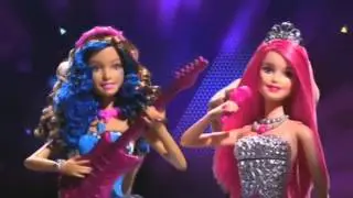 Barbie Princesa Rock Star E Palco Castelo 2 Em 1 Comercial (PT-PT)