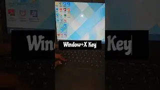 Window+X key use #laptop #short #window #shortcut #youtubeviralshorts