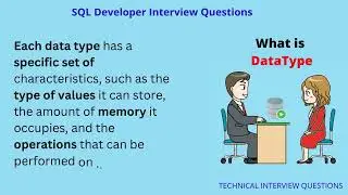 What are Datatypes in SQL  |   SQL Developer | with Example  | Most Asked Interview Question