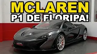 O carro mais CARO do SUL do BRASIL! A MCLAREN P1 de FLORIPA!