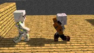 Golem VS Shaman Minecraft Animation
