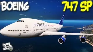 Boeing 747 SP (Boeing 747 SP) - GTA 5 Mods