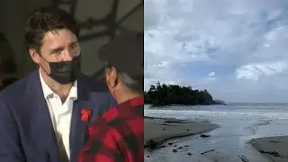 Trudeau spending Truth and Reconciliation day in Tofino