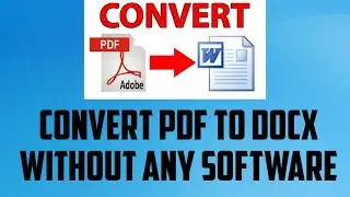 convert pdf to docx