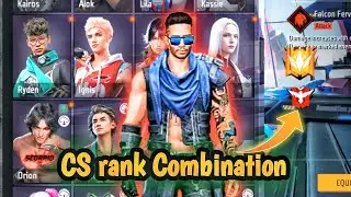 Free fire cs is br rank ability combination 💯 | best rush clash squad combination